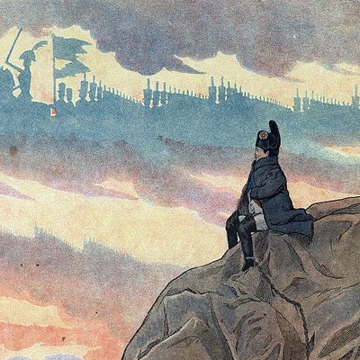 Napoléon Superstar, une icône de la pop culture : illustration de Napoléon en exil sur l'île Sainte-Hélène, Jacques Onfroy de Breville
