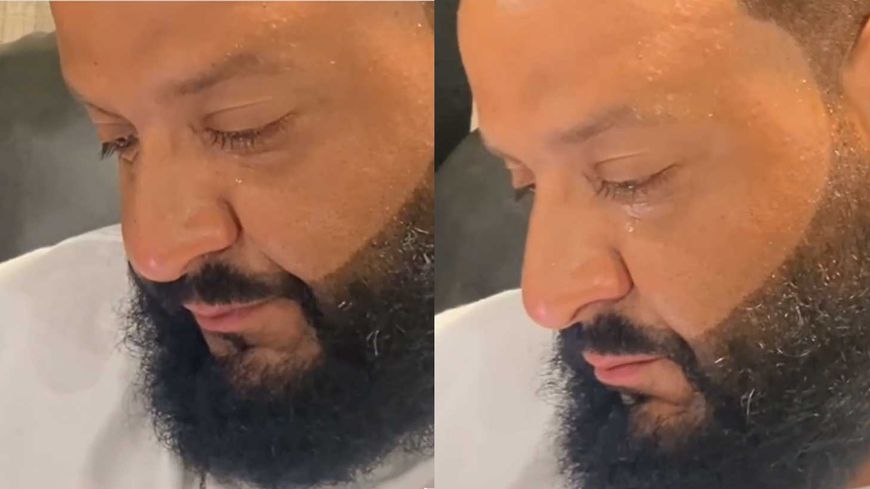 DJ Khaled - Très ému en apprenant que son album est numéro 1 ( capture Instagram)