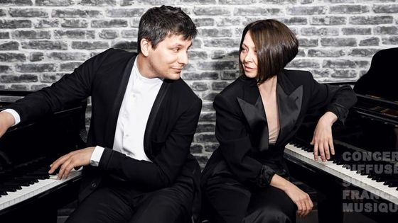 Les pianistes, Arthur Ancelle & Ludmila Berlinskaïa ©Radio France - Ira Polyarnaya