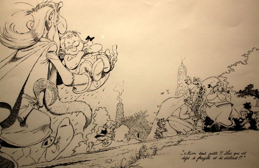 On vous laisse la surprise de l’origine de la chute d'Obélix dans la potion magique