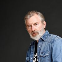 Portrait de Laurent Chalumeau, journaliste, écrivain, scénariste et dialoguiste, auteur de "Vice" (Grasset).