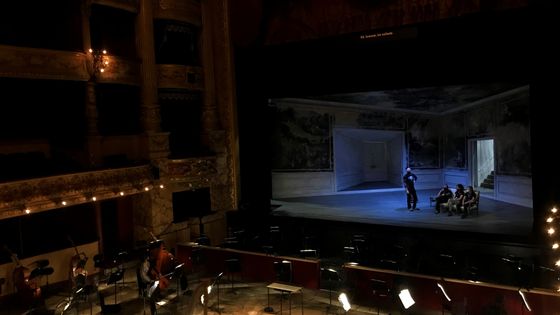 Quelques minutes avant la pré-générale de Werther à l'Opéra de Montpellier ©Radio France - Sofia Anastasio