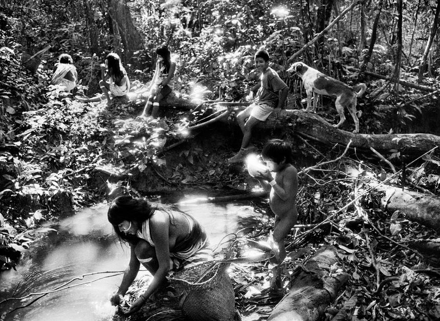 Indiens Marubo, Vallée de Javari, État d’Amazonas, Brésil, 1998