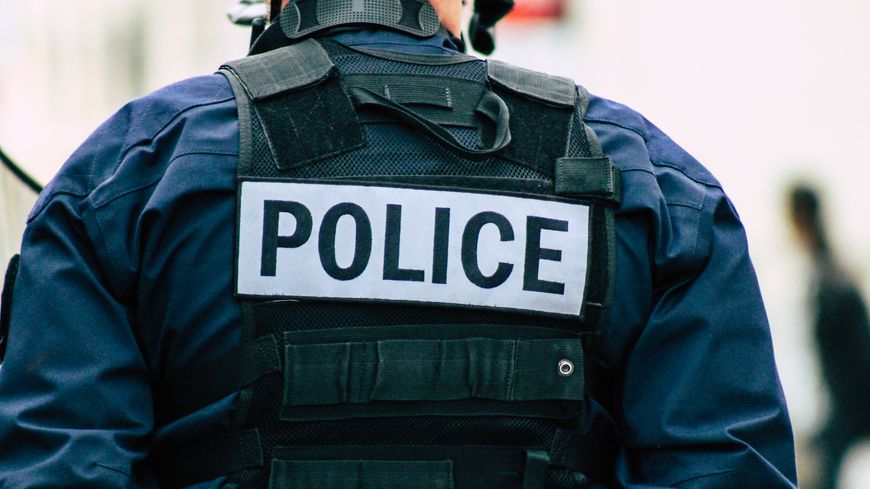 Les policiers manifestent ce mercredi 19 mai 2021 pour protester contre les agressions dont ils sont victimes