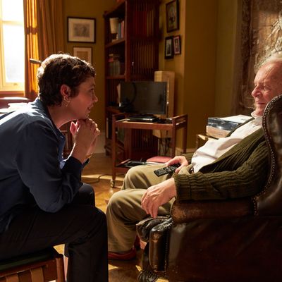 Anthony Hopkins et Olivia Colman dans "The Father" de Florian Zeller