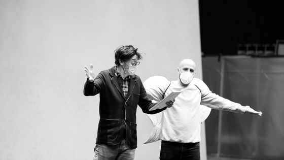 Max Emanuel Cencic en répétition pour la création du "Soulier de Satin" de Marc-André Dalbavie à l'Opéra de Paris - E. Bauer-OnP