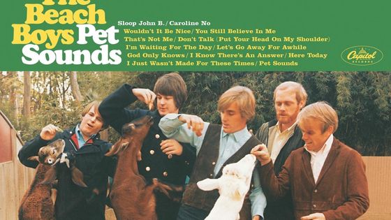 Pochette de l'album Pet Sounds des Beach Boys sorti en 1966. - Capitol Records