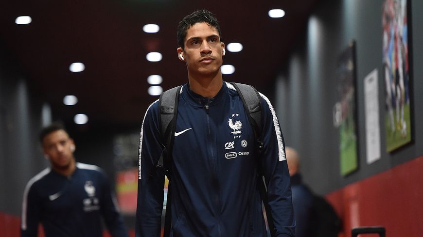 Raphaël Varane, en novembre 2019 (Photo : Tullio Puglia - UEFA/UEFA)