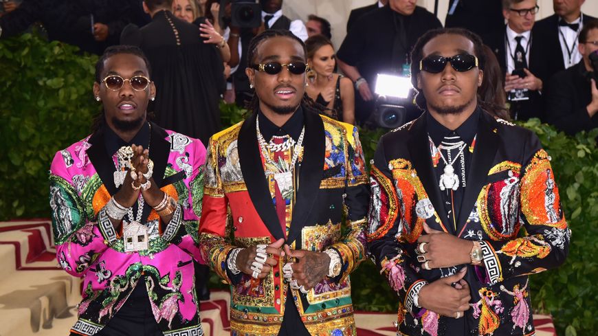 Migos - soirée Fashion à New York (Sean Zanni)
