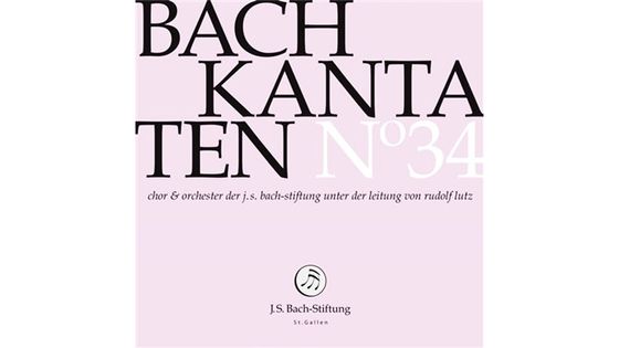 Disque Bach Kantaten dirigé par Rudolf Lutz
