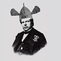 Amédée Thierry, journaliste et historien (1797-1873), auteur dès 1828 du premier volume d'une "Histoire des Gaulois" - photo revisitée par Jérémy Perrodeau.