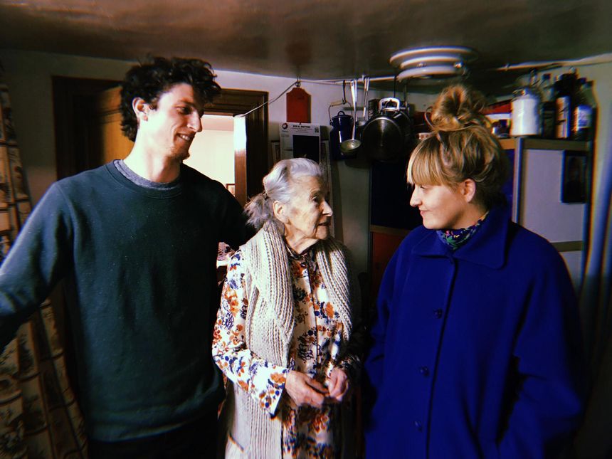 Bertrand, Thérèse et Lou, dans leur colocation intergénérationnelle près de Namur, en Belgique