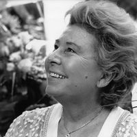 Portrait de Christa Ludwig en 1994