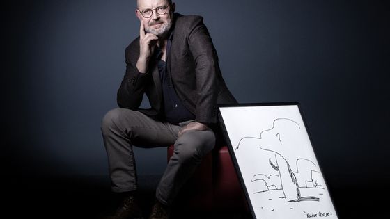 Xavier Gorce. ©AFP - JOEL SAGET