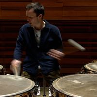 Rodolphe Théry, timbalier à l'Orchestre philharmonique de Radio France