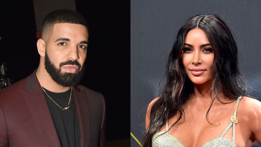 Drake et Kim Kardashian - (photos : Jeff Kravitz / Rodin Eckenroth)