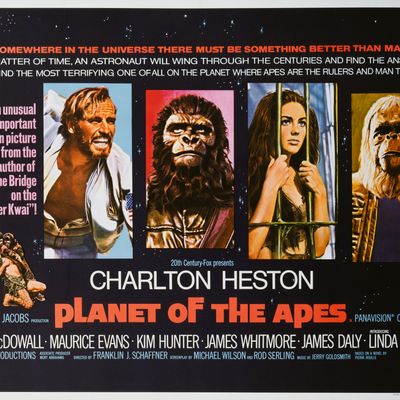 Affiche du film "La Planète des singes" sorti en 1968