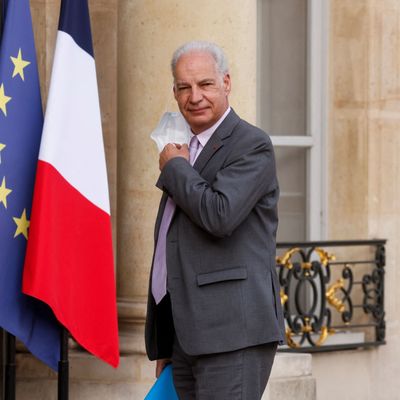 Le ministre chargé des PME, Alain Griset, au Palais de l'Elysée le 29 avril.