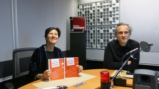 France Musique, studio 361... Hélène Cao & Philippe Venturini ©Radio France - Annick Haumier / RF