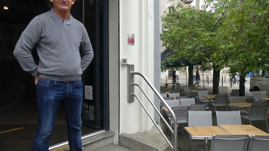 "Jeannot" est prêt à accueillir les spectateurs de la Folle Journée en terrasse