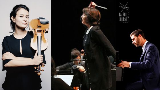 Liya Petrova © Marco Borggreve / Paris Mozart Orchestra, Claire Gibault dir. © Olivier Blin pour Maxppp / Adam Laloum © Harald Hoffmann | Sony Music Entertainment 7