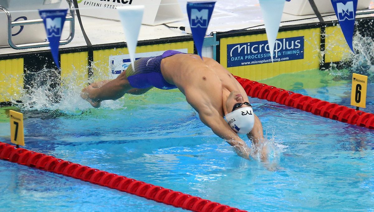 Natation L Amienois Mewen Tomac 5e Du 100m Dos Aux Championnats D Europe