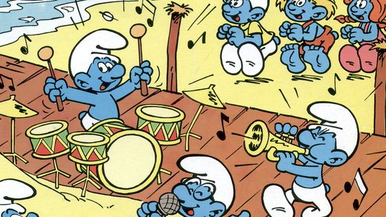 Les dessins animés des Schtroumpfs regorgent de citations d'oeuvres classiques... - GAB Archive/Redferns