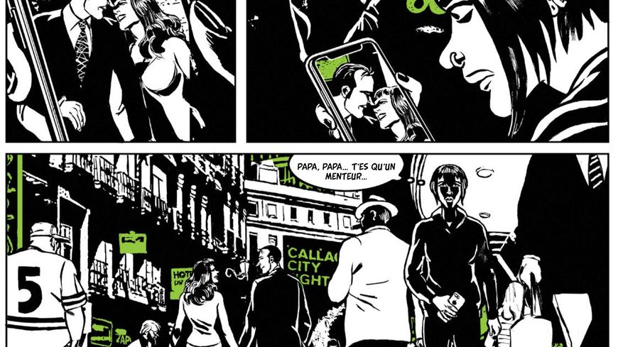 Extrait de "Moi, Menteur", troisième et dernier tome de la trilogie du "Moi", de Antonio Altarriba et Kim