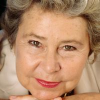 Portrait de Christa Ludwig en 1992