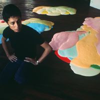 Lynda-Benglis avec des Night Sherbet Auteur