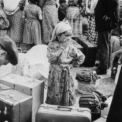 Harkis aux camps de Rivesaltes en septembre 1962