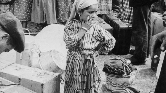 Harkis aux camps de Rivesaltes en septembre 1962 ©AFP - STF
