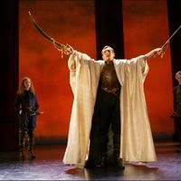 Alexandre Pavloff (Rodrigue) dans Le Cid, mise en scène de Brigitte Jacques Wajeman à la Comédie Française, 2005
