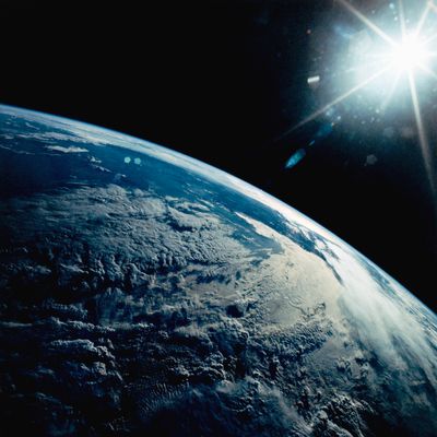 La cordillère des Andes vue depuis la navette spatiale américaine Discovery en 1990 | NASA / Bettmann