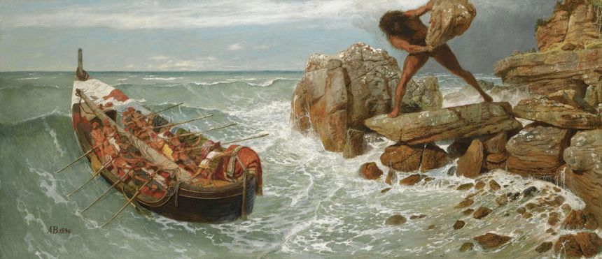 Odysseus and Polyphemus, 1896.