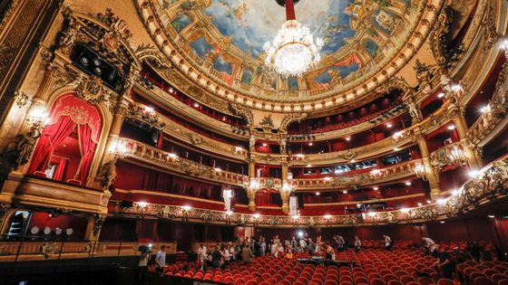 L'Opéra de La Monnaie à Bruxelles rouvre ses portes au public avec une nouvelle production de Tosca de Puccini dès le 11 juin 2021 ©AFP - THIERRY ROGE / BELGA MAG