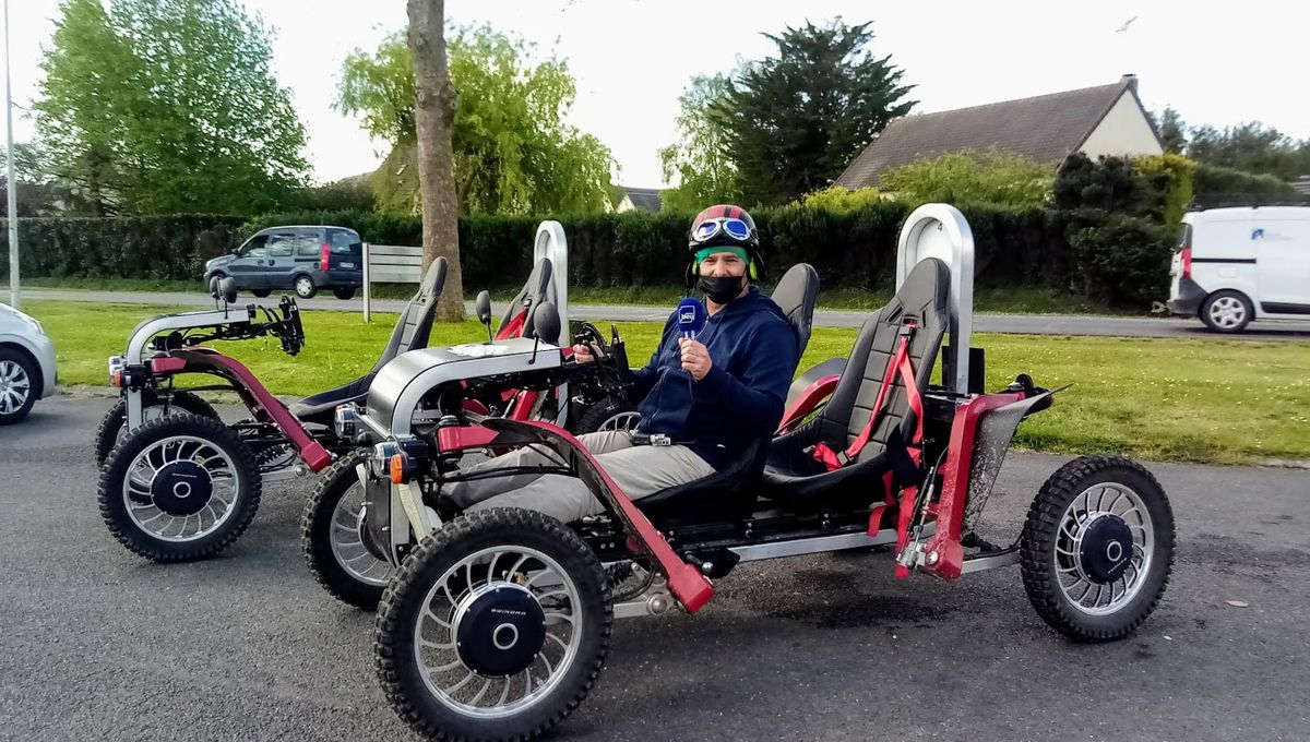 4 roues motrices et directrices pour un confort optimal