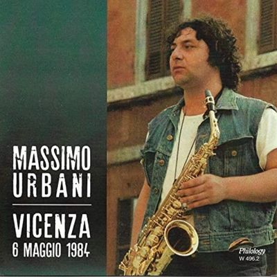 Pochette du disque de Massimo Urbani, " Vicenza 6 maggio 1984 "