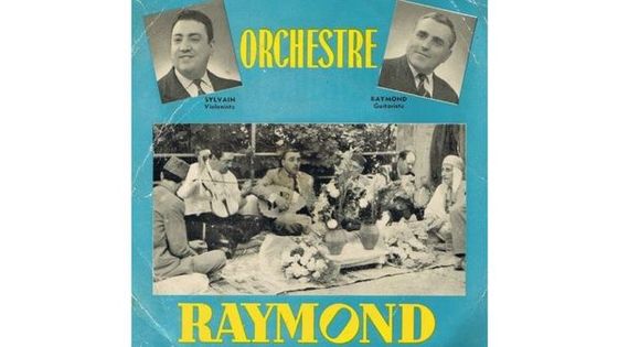 Pochette du disque "Orchestre Raymond" du chanteur et oudiste Cheikh Raymond Leyris