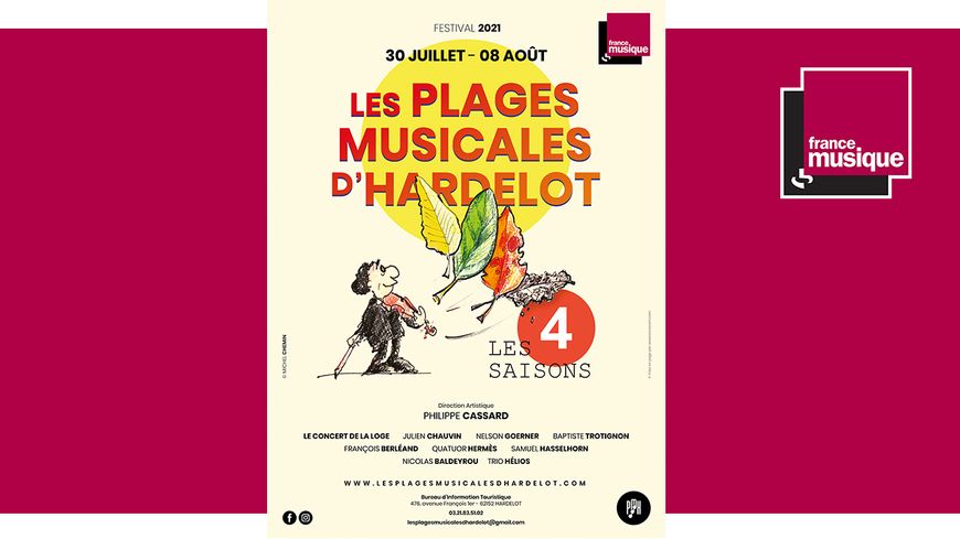 Festival Les Plages Musicales d'Hardelot du 30 juillet au 8 août 2021