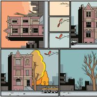 Extrait de "Jimmy Corrigan" de Chris Ware paru pour la première fois en 1995