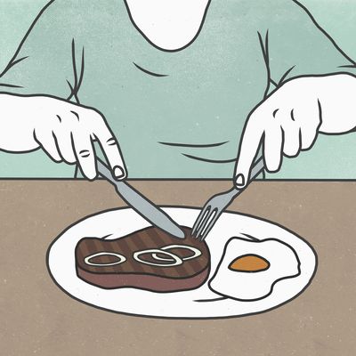 Le plaisir de l'oeuf, tous les midis, pour Aurélien Bellanger...