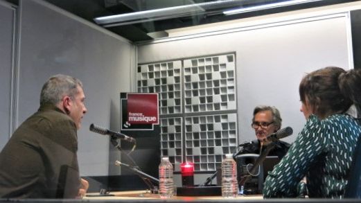 France Musique, studio 361... Solveig Serre, Luc Robène & Philippe Venturini