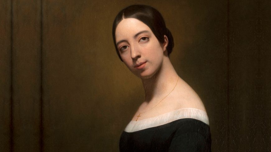 Pauline Viardot en 1840 - Fond du Musée de la Vie Romantique - Peinture d'Ary Scheffer