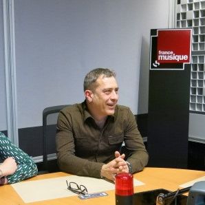 France Musique, studio 361... Les auteurs Solveig Serre, Luc Robène & le producteur Philippe Venturini