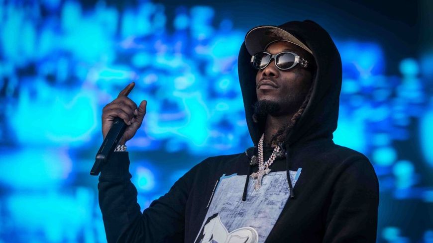Offset en concert avec Migos au Northside festival - Aarhus, 2019 (PYMCA/Avalon/Gonzales Photo/Thomas Rasmussen/Universal Images Group)