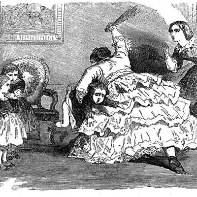 Illustration issue des Petites Filles modèles, Hachette, coll. « Bibliothèque rose illustrée », Paris, 1927, chap. VIII : Les hérissons.