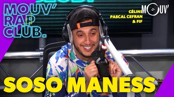 Soso Maness dans Mouv' Rap Club ©Radio France - Mouv'