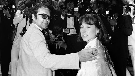 Jean-Luc Godard et Nathalie Baye pour la présentation du film "Sauve qui peut (la vie) à Cannes en mai 1980. ©AFP - Ralph Gatti