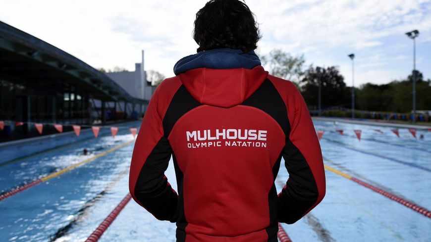 Au centre d’entraînement et de formation à la natation de haut niveau de Mulhouse, en 2019.